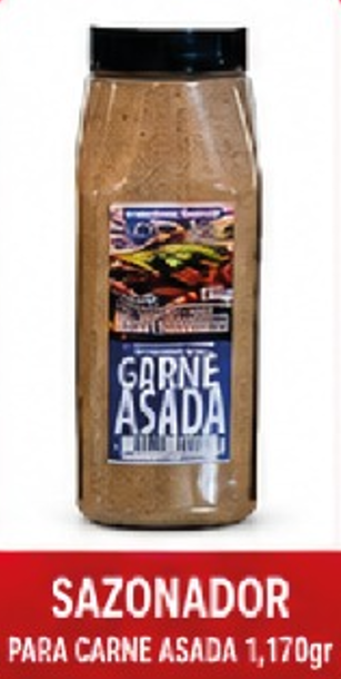 Sazonador para Carne Asada 1,170gr