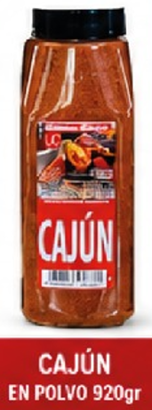 Cajún en polvo 920gr