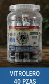 Plata coloidal — Vitrolero 40 piezas